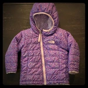 The North Face 2T reversible coat